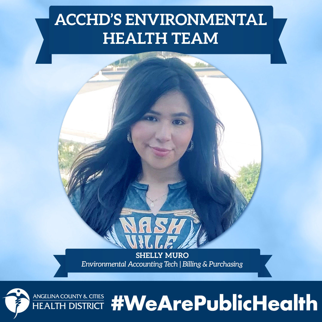 ACCHD's Environmental Accounting Tech, Shelly Muro, is pictured.