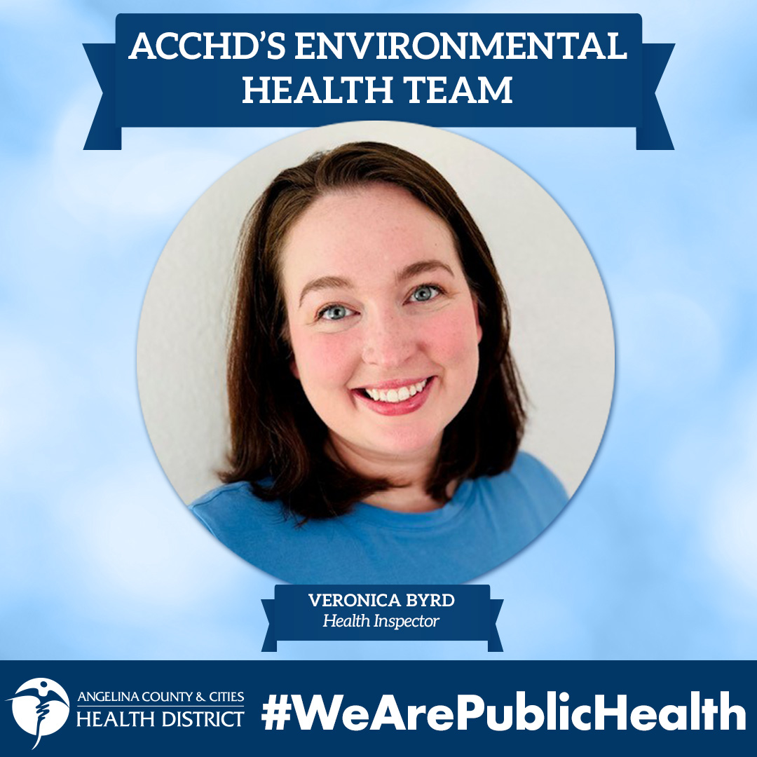 ACCHD's Health Inspector, Veronica Byrd, is pictured.