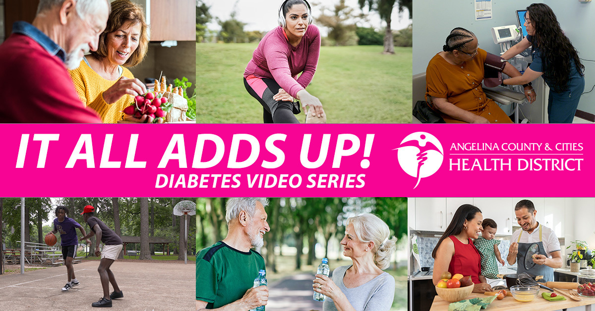 Collage of photos featuring individuals exercising and eating healthy.